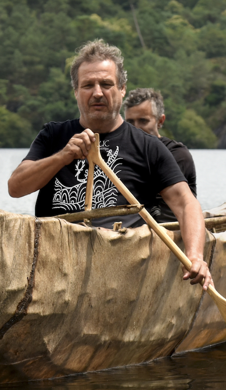 Expérimentation d'un bateau en peau