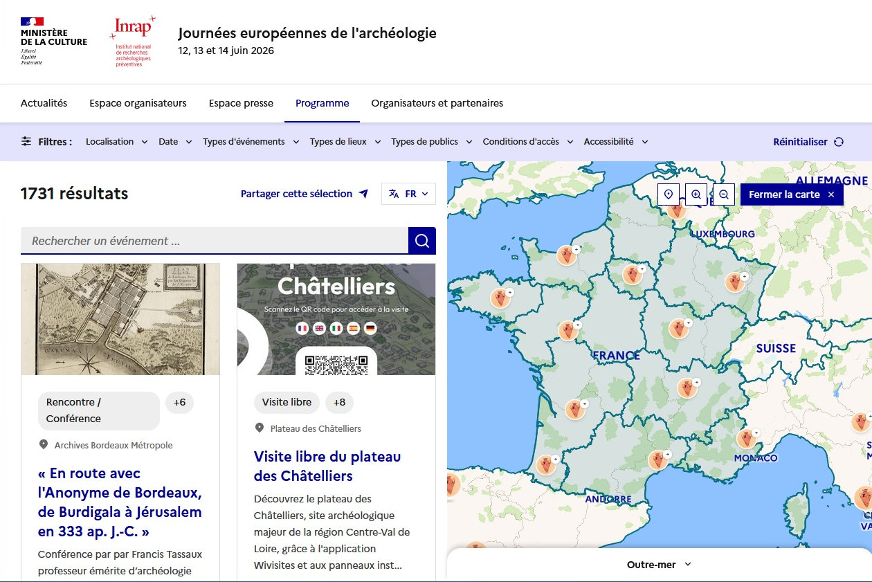 Journées Européennes de l’Archéologie